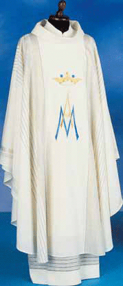 MARIAN CHASUBLE IN "LINEA STYLE"
