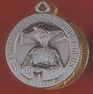 ST CATHERINE LABOURE STERLING SILVER MEDAL
