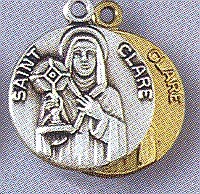 ST CLARE STERLING SILVER MEDAL