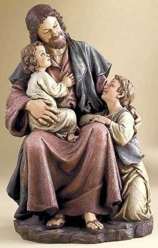 29 INCH JESUS AND CHILDREN