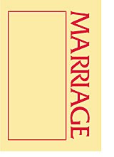 A SOURCE BOOK ABOUT MARRIAGE