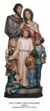 Holy Family with Children by Demetz Art Studio ®