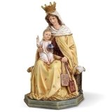 8 INCH OUR LADY OF MOUNT CARMEL