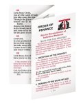 ORDER OF PENANCE TRI-FOLD CARDS