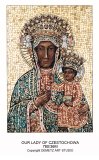 Our Lady of Czestochowa Mosaic by Demetz Art Studio ®