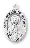 ST DAMIAN OF MOLOKAI PATRON SAINT MEDAL