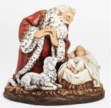 Kneeling Santa 7.75" H