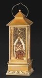 Holy Family with Arch LED Lantern 11" H