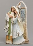 Holy Family with Cross Arch 10"H