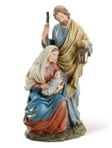15-1/2 INCH HOLY FAMILY