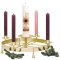 Table Top Advent Wreath Candle Stand 1.5" Sockets