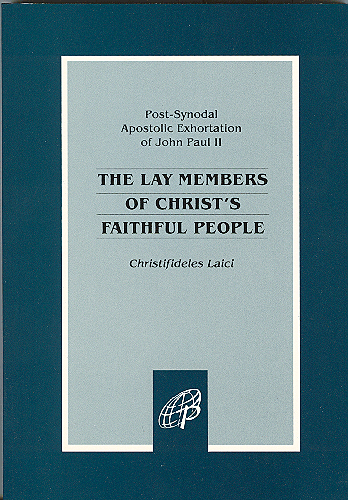 THE LAY MEMBERS OF CHRIST'S FAITHFUL PEOPLE