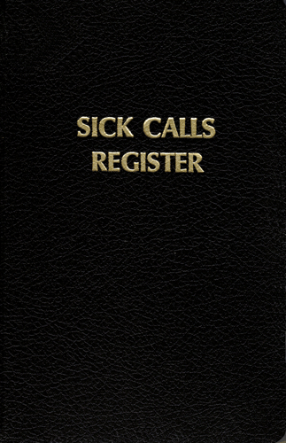 SICK CALL REGISTER