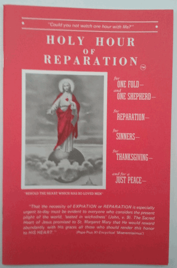 HOLY HOUR OF REPARATION