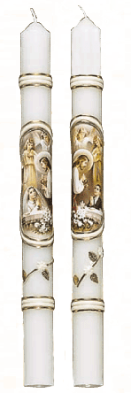 12 inch COMMUNION CANDLE