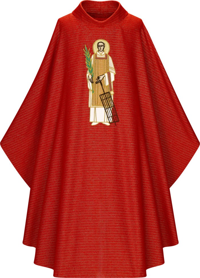 CHASUBLE IN CANTATE - ST LAWRENCE IMAGE