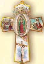OUR LADY OF GUADALUPE WALL CROSS