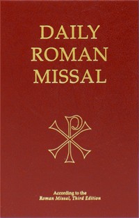 DAILY ROMAN MISSAL - BURGUNDY HARD COVER