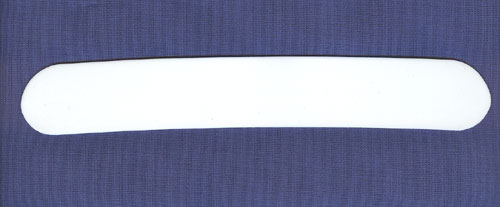 SINGLE-PLY COMFORT TAB COLLAR REPLACEMENT