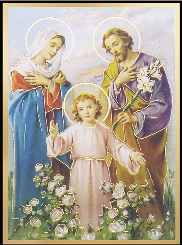 HOLY FAMILY PLAQUE