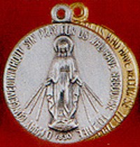 MIRACULOUS STERLING SILVER MEDAL