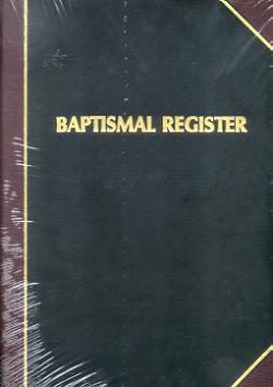 BAPTISMAL REGISTER