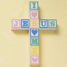 I LOVE JESUS CROSS