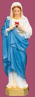 IMMACULATE HEART OF MARY STATUE 24 INCH