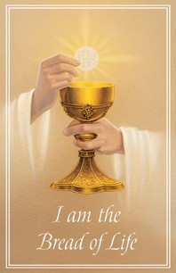 FIRST COMMUNION HOLY CARD