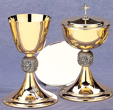 CHALICE 14oz WITH SCALE PATEN