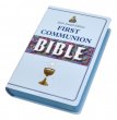NEW CATHOLIC BIBLE ST JOSEPH EDITION - FIRST COMMUNION EDITION BIBLE - BLUE