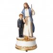 MUSICAL CHRIST WITH COMMUNION BOY STATUE