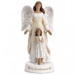 ANGEL WITH COMMUNION GIRL STATUE