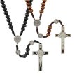 8 mm St Benedict Cord Rosary