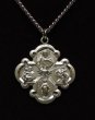 STERLING SILVER 4 WAY  MEDAL 18" CHAIN