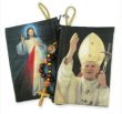 POPE JOHN PAUL II/DIVINE MERCY ROSARY POUCH