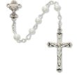 5MM WHITE PEARL FIRST COMMUNION ROSARY