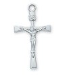 Sterling Silver Crucifix w/ 18" Chain