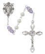 6mm Pearl Amethyst Rosary