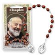 ST PADRE PIO CHAPLET, CARDED