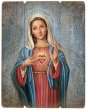 IMMACULATE HEART PALLET PANEL 15"H
