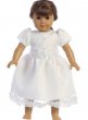 FIRST COMMUNION DRESS FOR 18" DOLLS