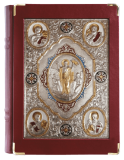 BOOK OF GOSPELS COVER - RESURRECTION & FOUR EVANGELISTS