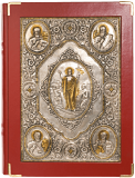 BOOK OF GOSPELS COVER - RESURRECTION & CRUCIFIXION