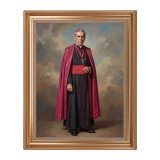 13-1/2 x 16-1/2 Framed Bl Archbishop Fulton Sheen