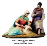 Holy Family with Mary Reclined by Demetz Art Studio ®