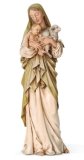 12 INCH MADONNA AND CHILD WITH LAMB