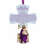 ACT OF CONTRITION WALL CROSS - 53-0802