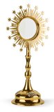 Monstrance for Large Host, Halo with stars