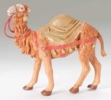 CAMEL WITH SADDLE BLANKET
